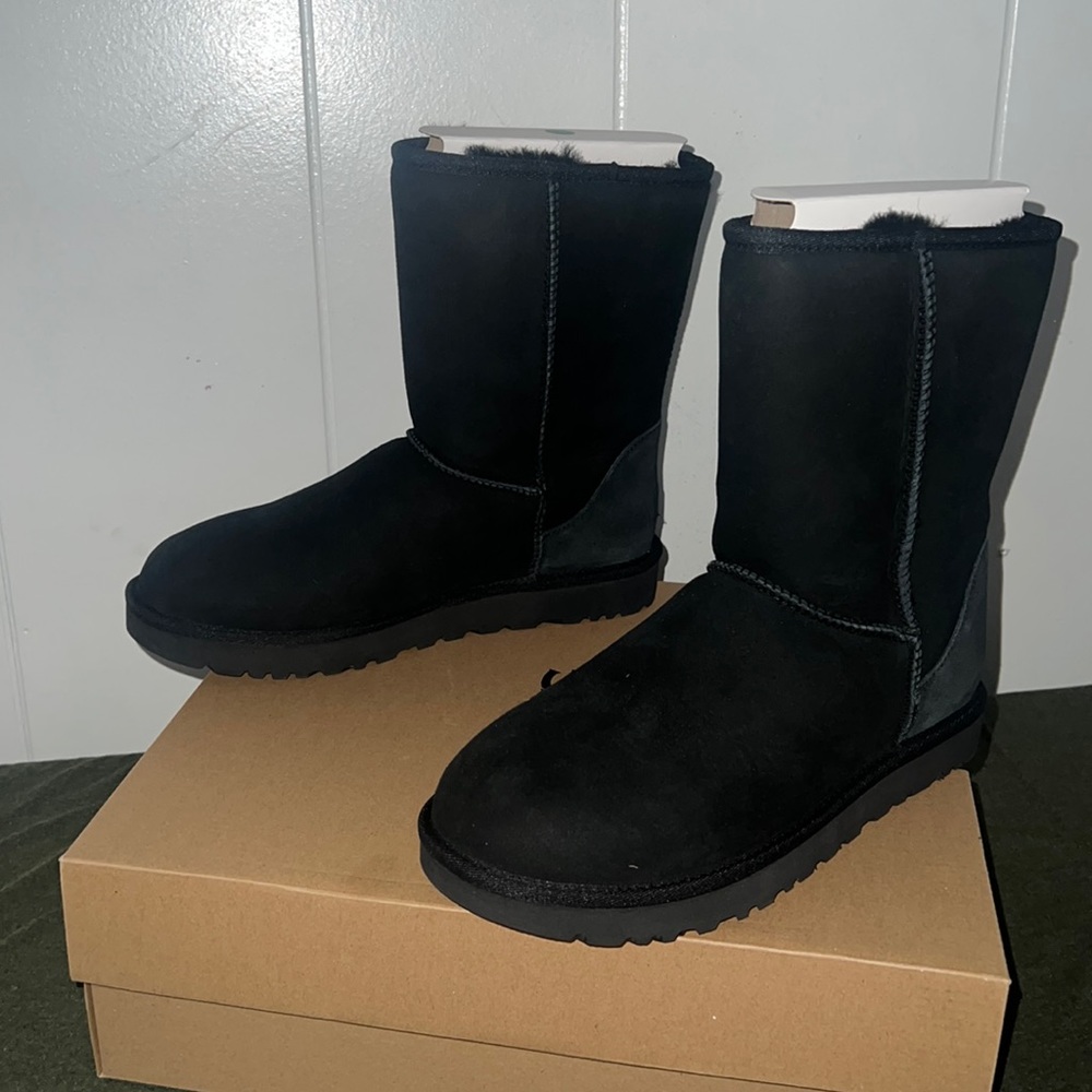 Black UGG boots